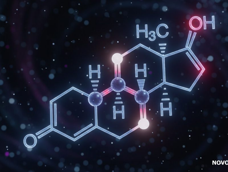 19-nor anabolic steroid molecule